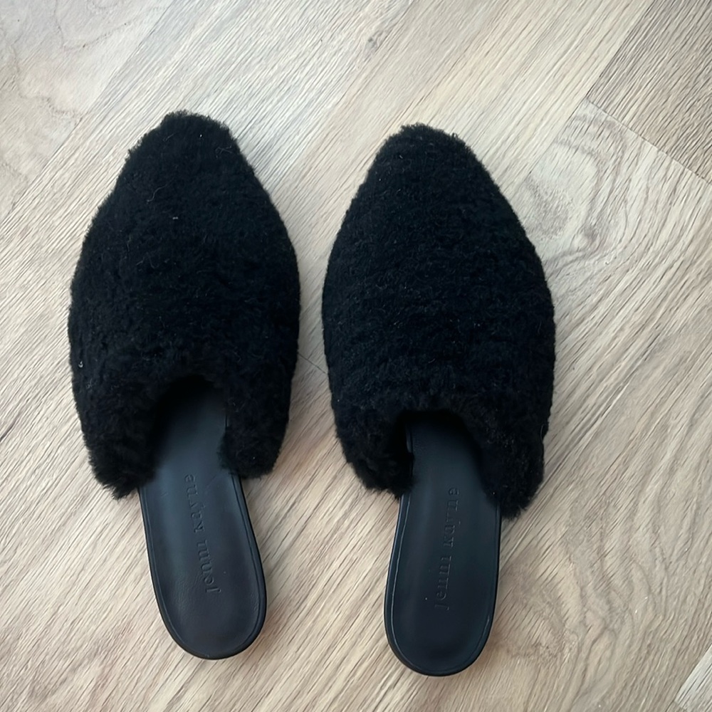Jenni Kaine black mules